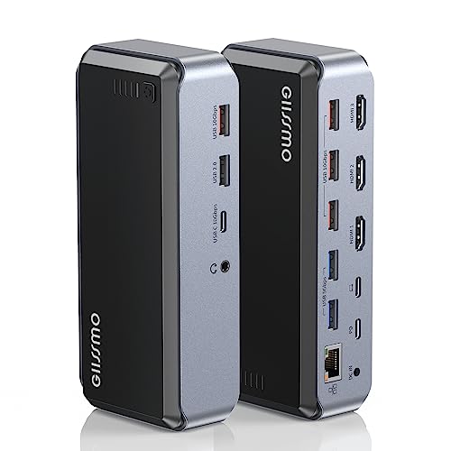Amazon.co.jp: GIISSMO 15-IN-1 USB-C ドッキングステーション Mac/Win
